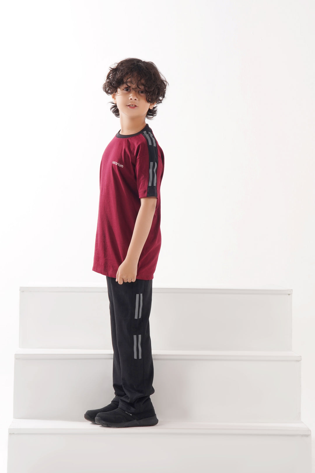 Emporio Burgundy - Cotton Tracksuit