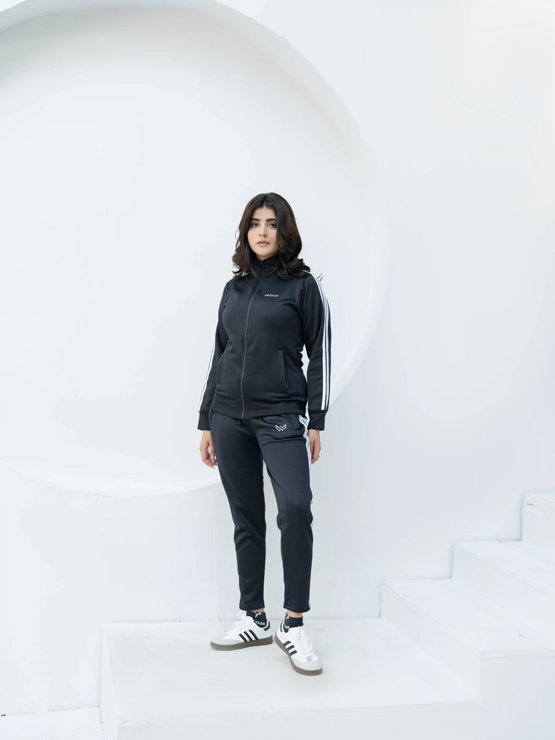 Black Tri Liner - Winter Tracksuit