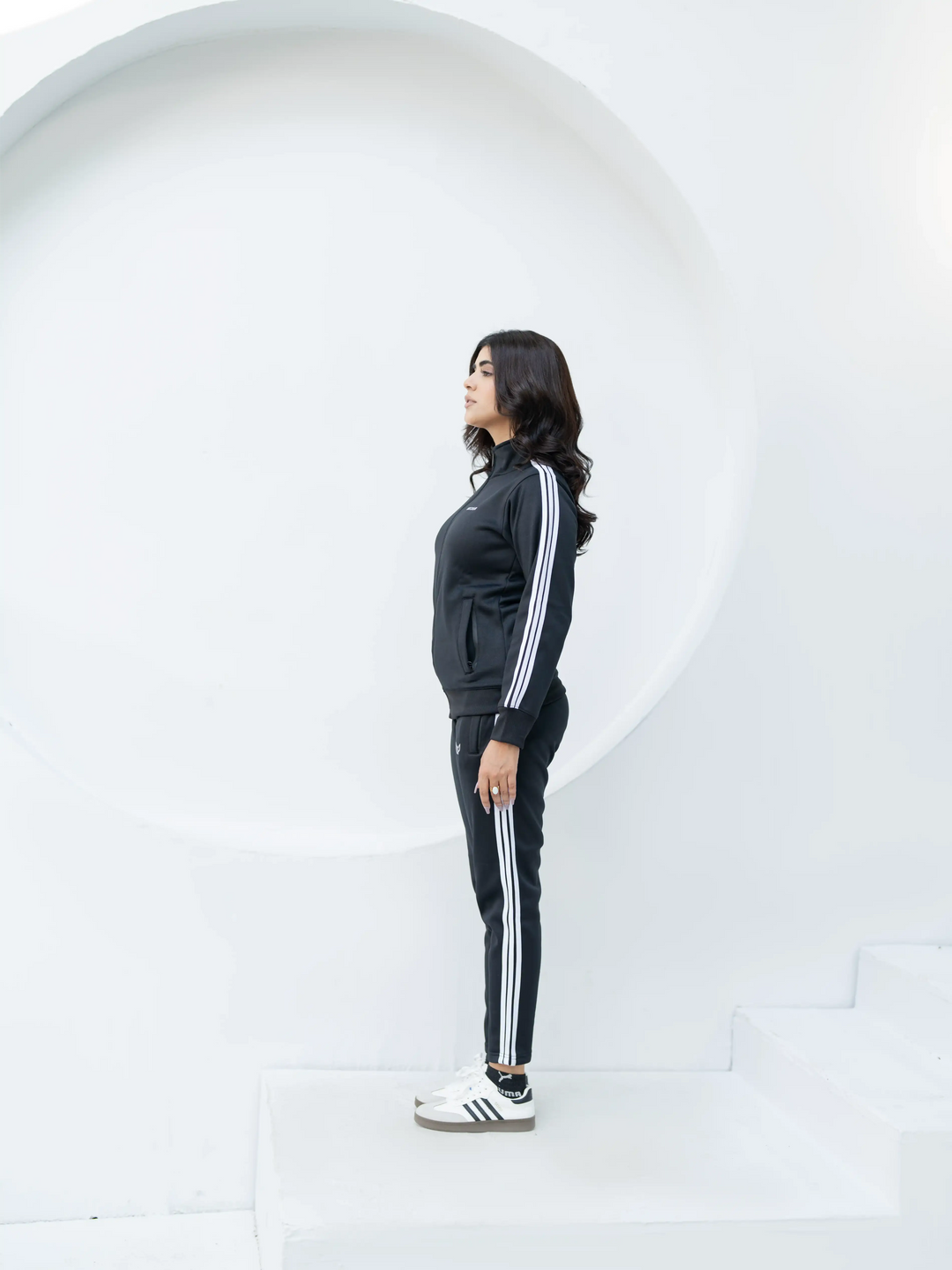 Black Tri Liner - Winter Tracksuit