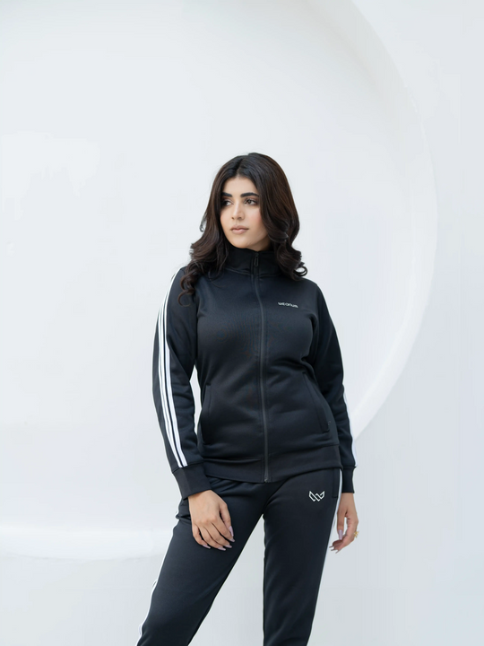 Black Tri Liner - Winter Tracksuit