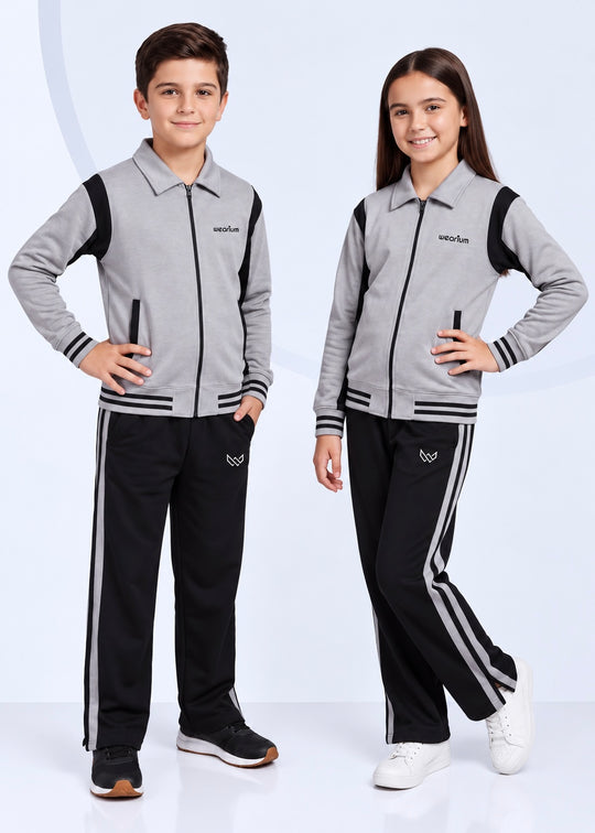 Steel Graphite - Kids Winter Tracksuit