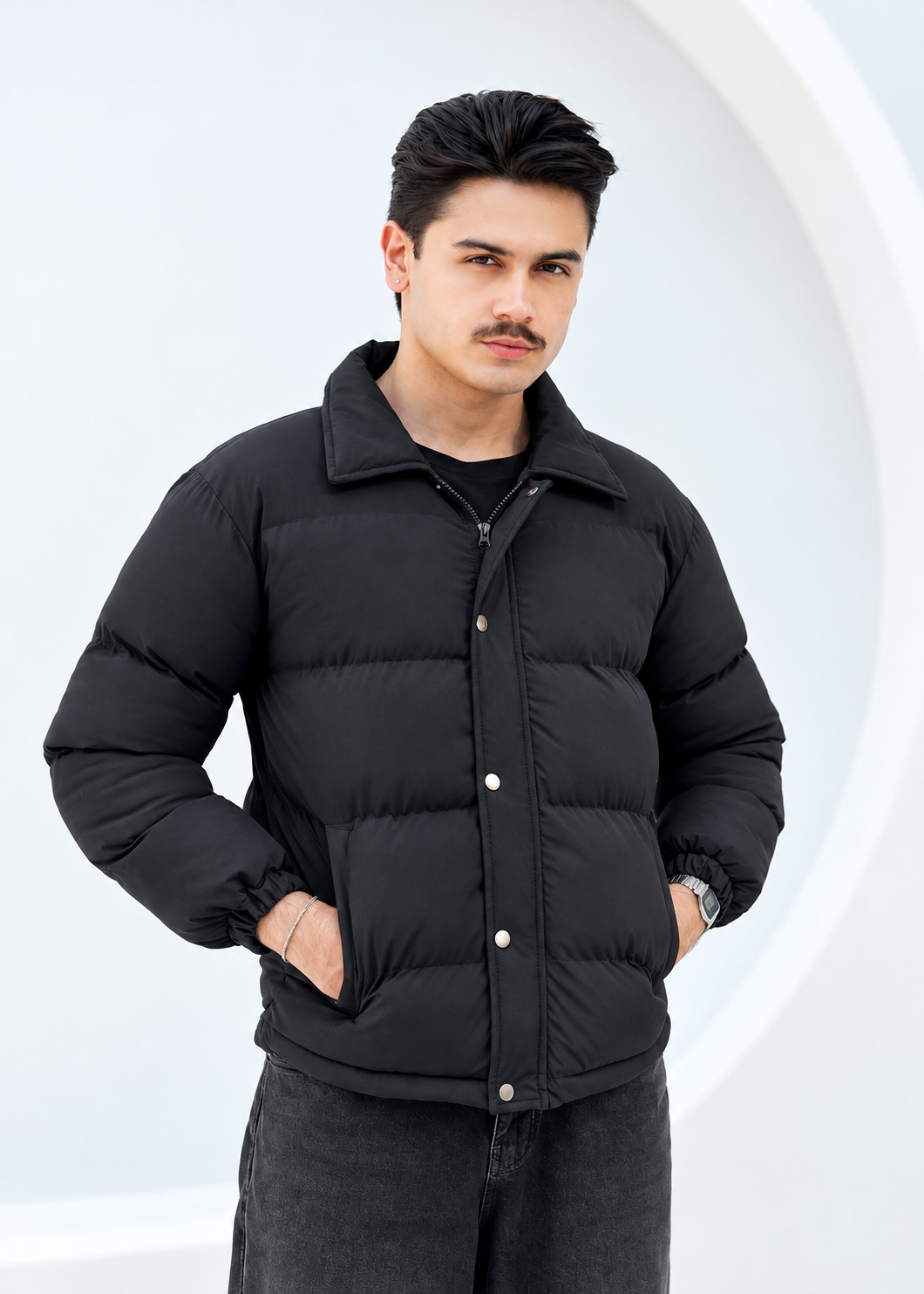 Black Crest Jacket -  Masterpiece