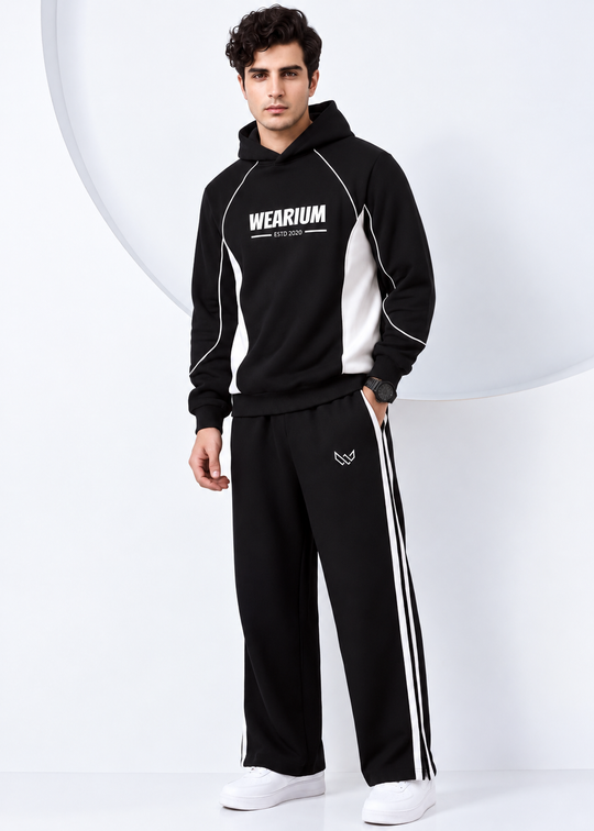 Nightfall - B/W Contrast Tracksuit