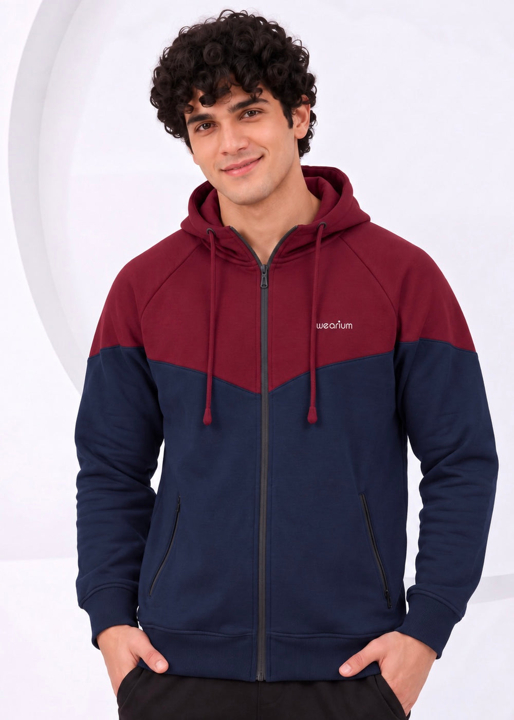 DualTone Hoodie - Premium Cotton Fleece
