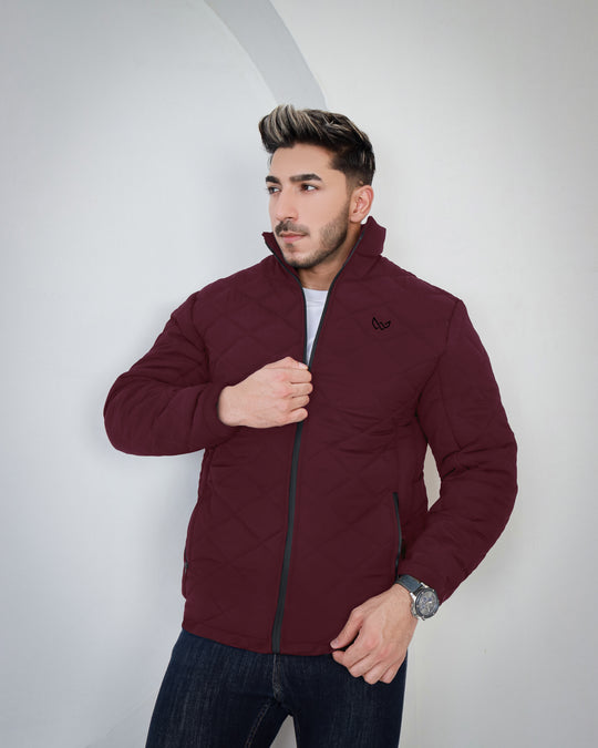 Bubble Jacket - Maroon