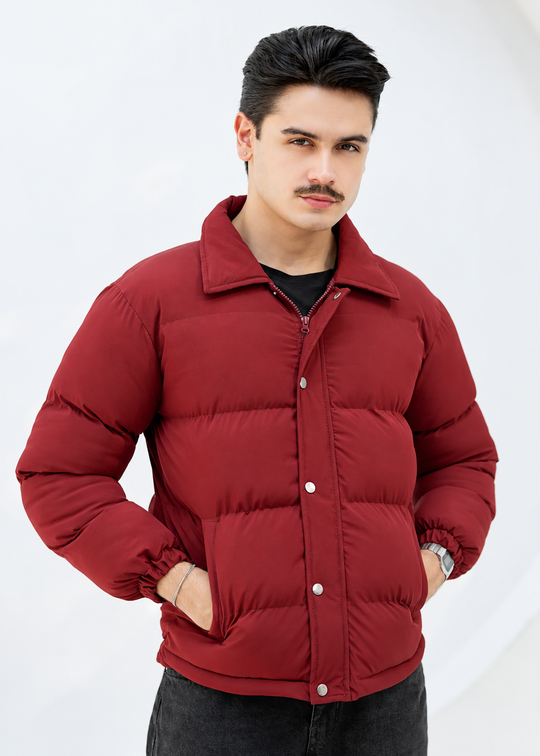 The Heritage Jacket - Maroon Masterpiece