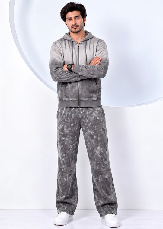 Premium StoneWash - 100% Cotton Fleece Tracksuit