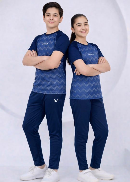 Navy Gradient - Kids Dri-Fit