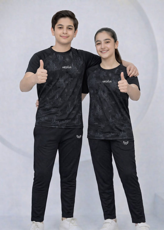 Black Matrix - Kids Dri-Fit