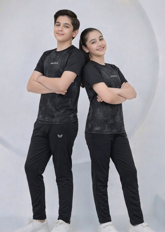 Black Matrix - Kids Dri-Fit