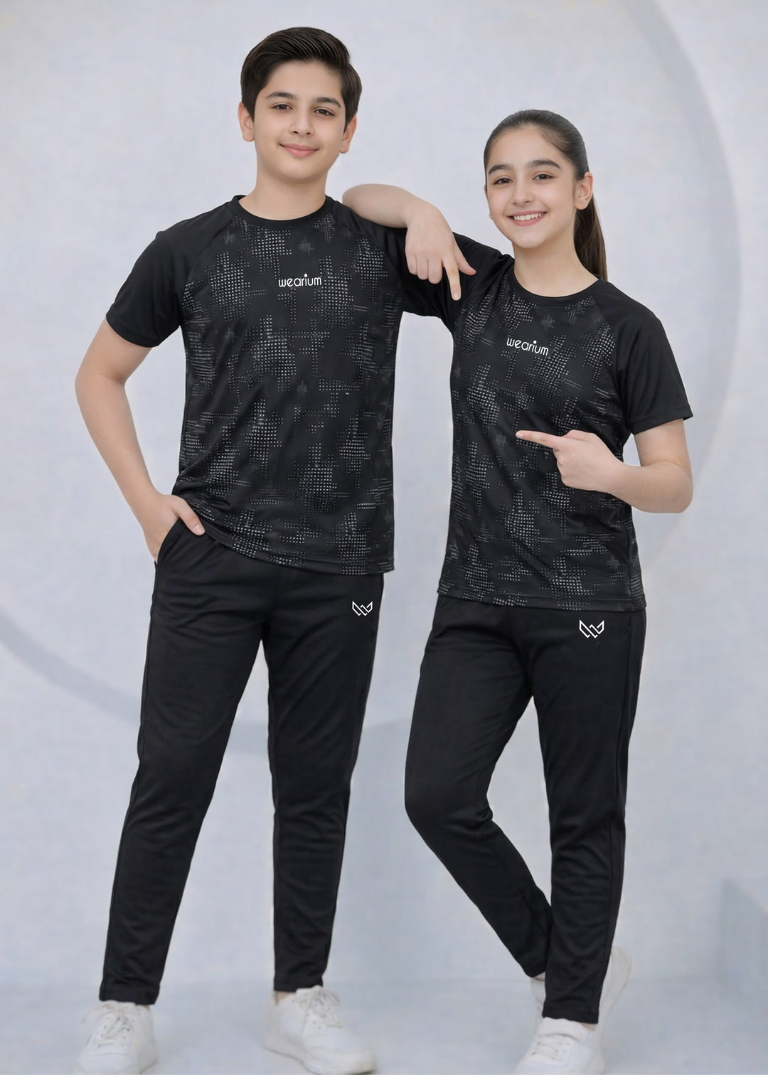 Black Matrix - Kids Dri-Fit