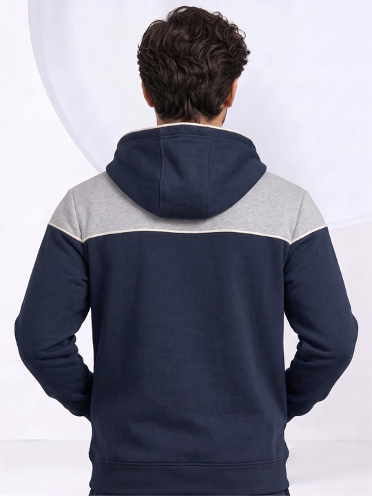 Monarch Zipper Premium Cotton – Blue & Silver