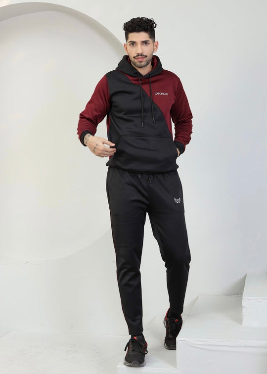 Maroon Max Tracksuit - Burgundy