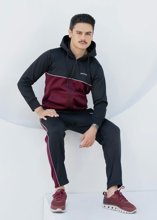 Imperial Winter - Burgundy/Black Tracksuit