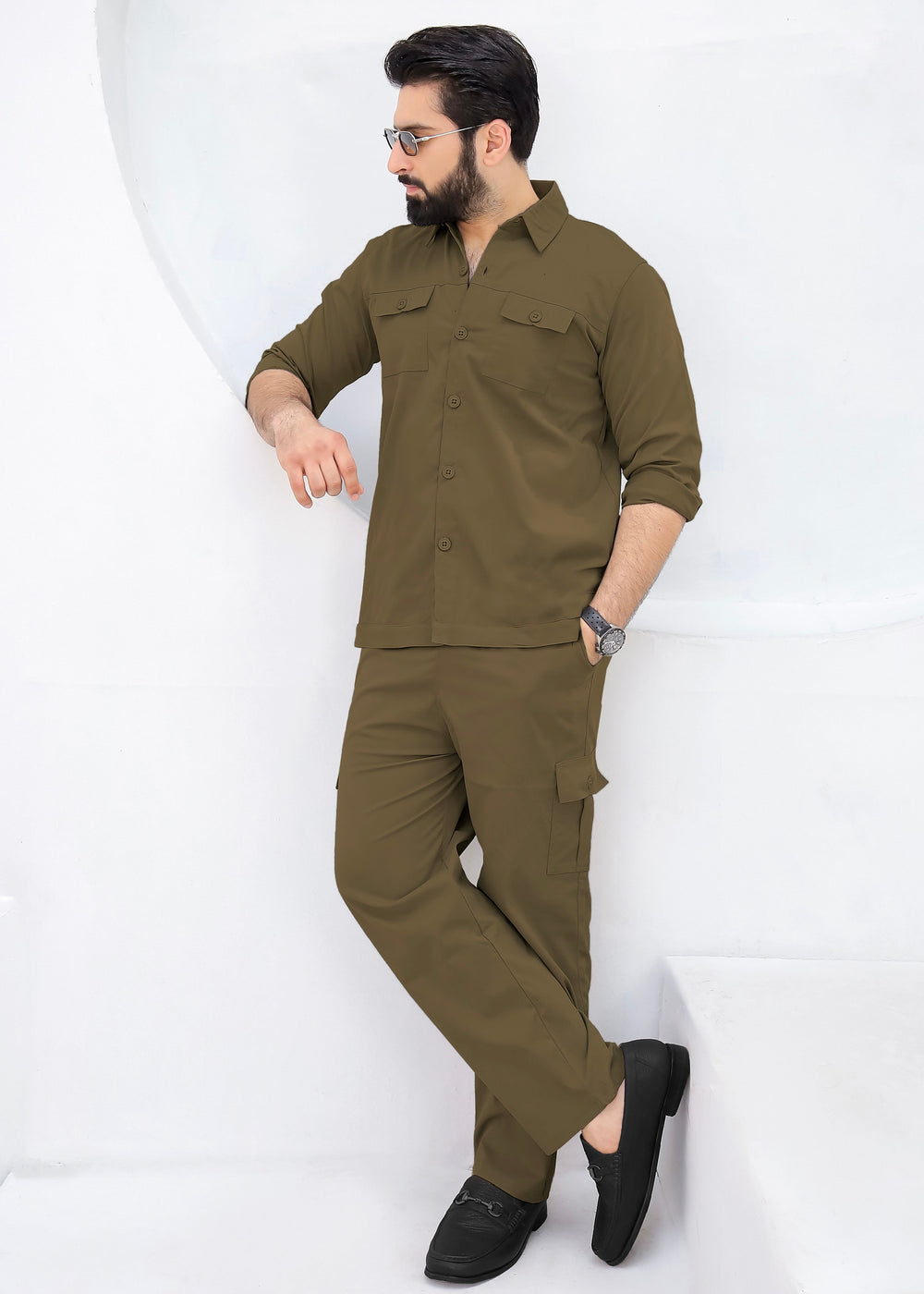 Nut Brown - Premium Safari Suit
