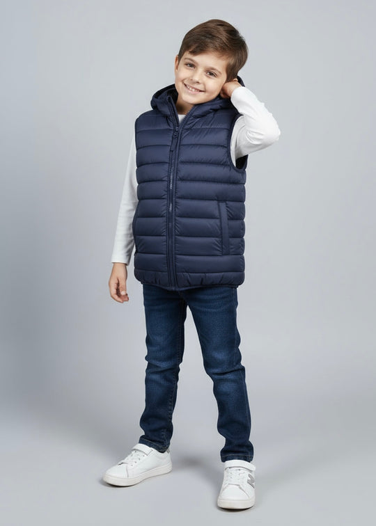 Warmie Navy - Premium Sleeveless Puffer