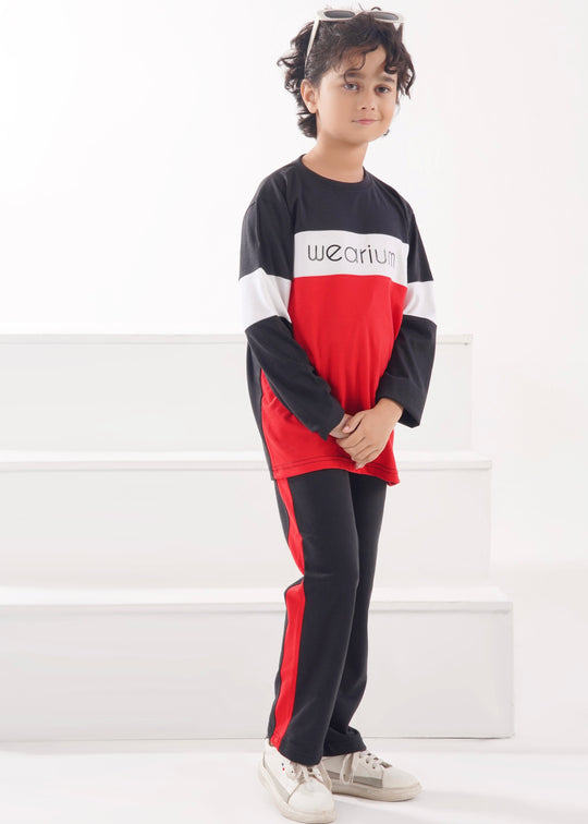 Signature Red - Cotton Tracksuit