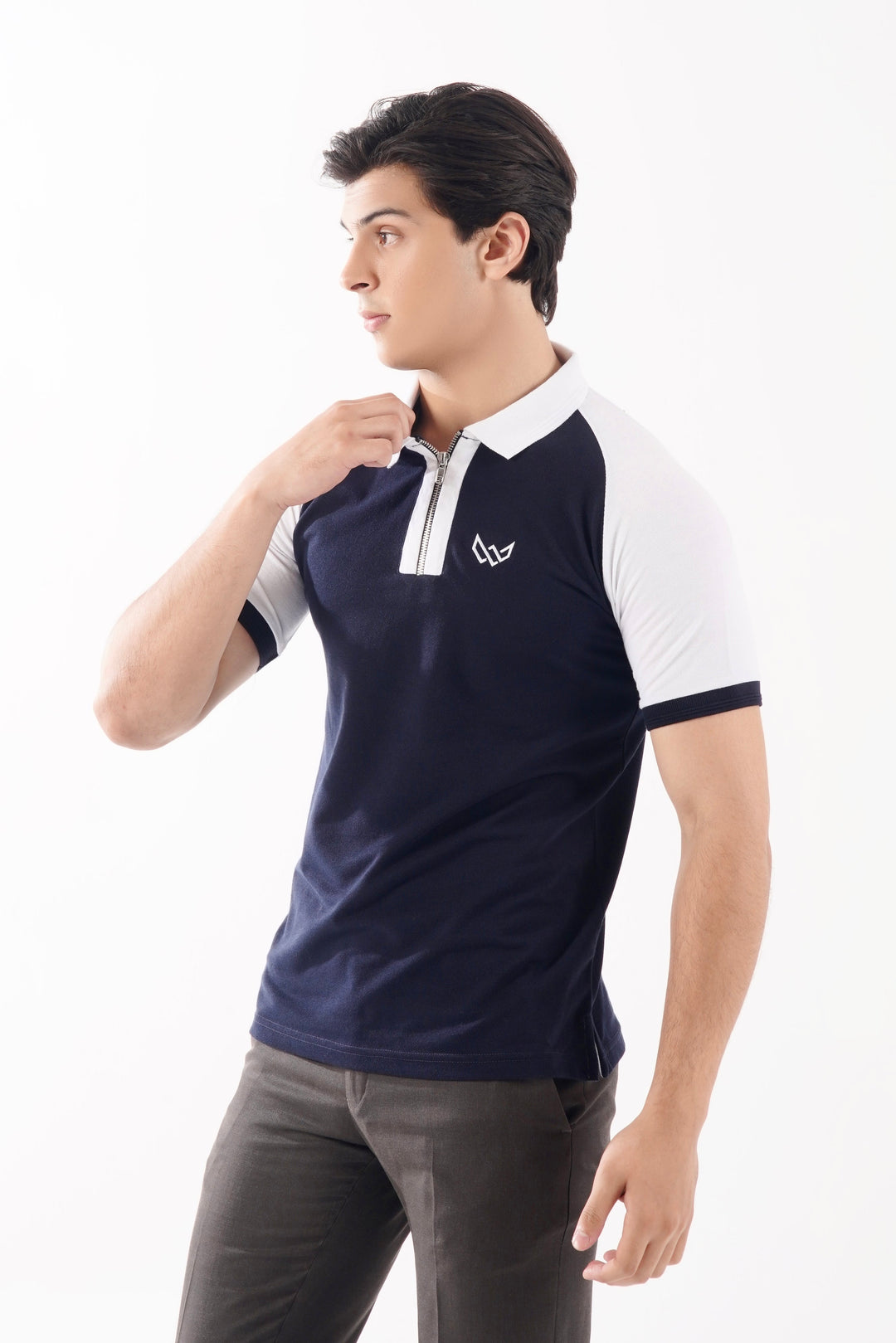 Prestige Navy/White Polo