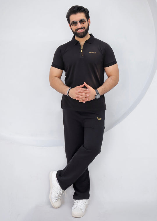 Black Boss - Premium Cotton Polo Twinset