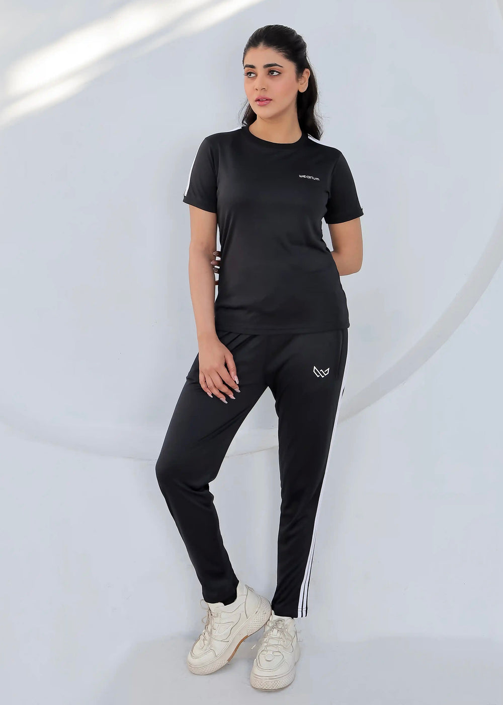 Black Tri-Liner - Dri-Fit Twinset