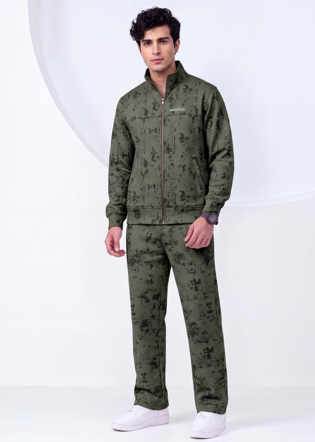 Premium Imported Scuba – Olive Green