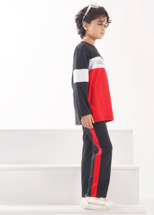 Signature Red - Cotton Tracksuit