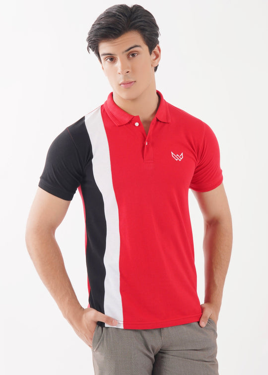 Crimson Fusion Polo