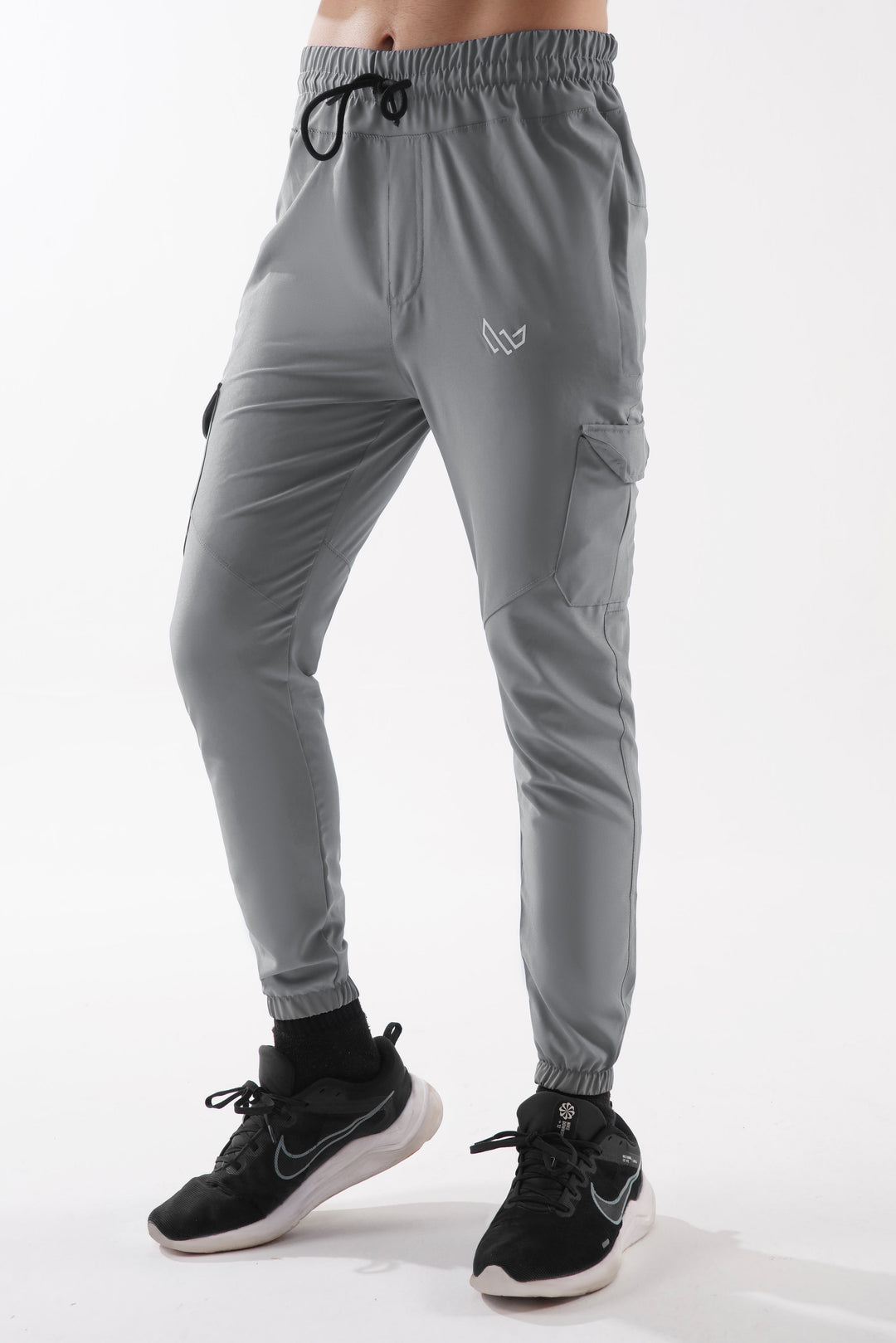Silver Cargo pants