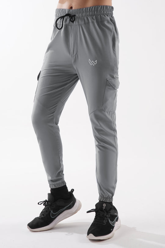 Silver Cargo pants