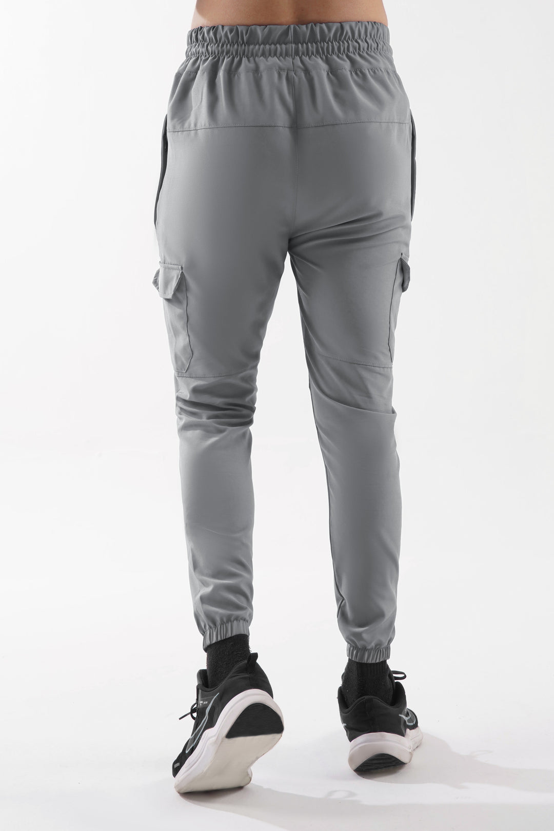 silver trousers with pockets