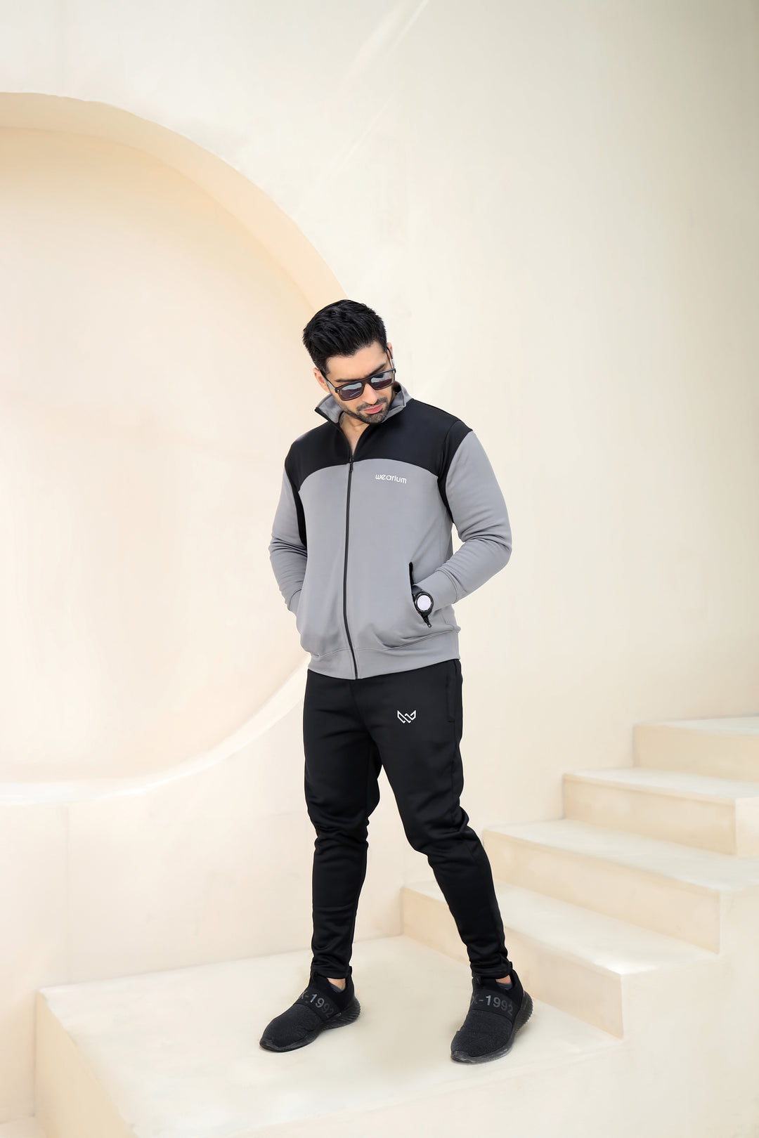 Active Streetwear Winter - Silver/Black