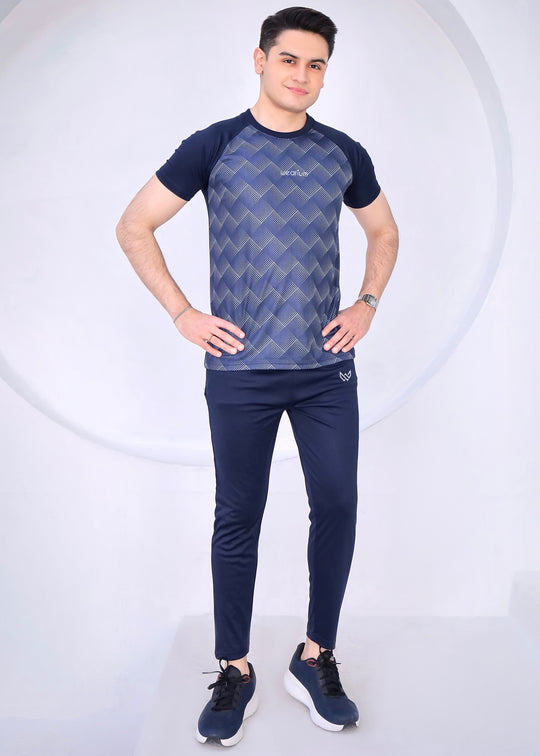 Navy Gradient - Dri-Fit Tracksuit