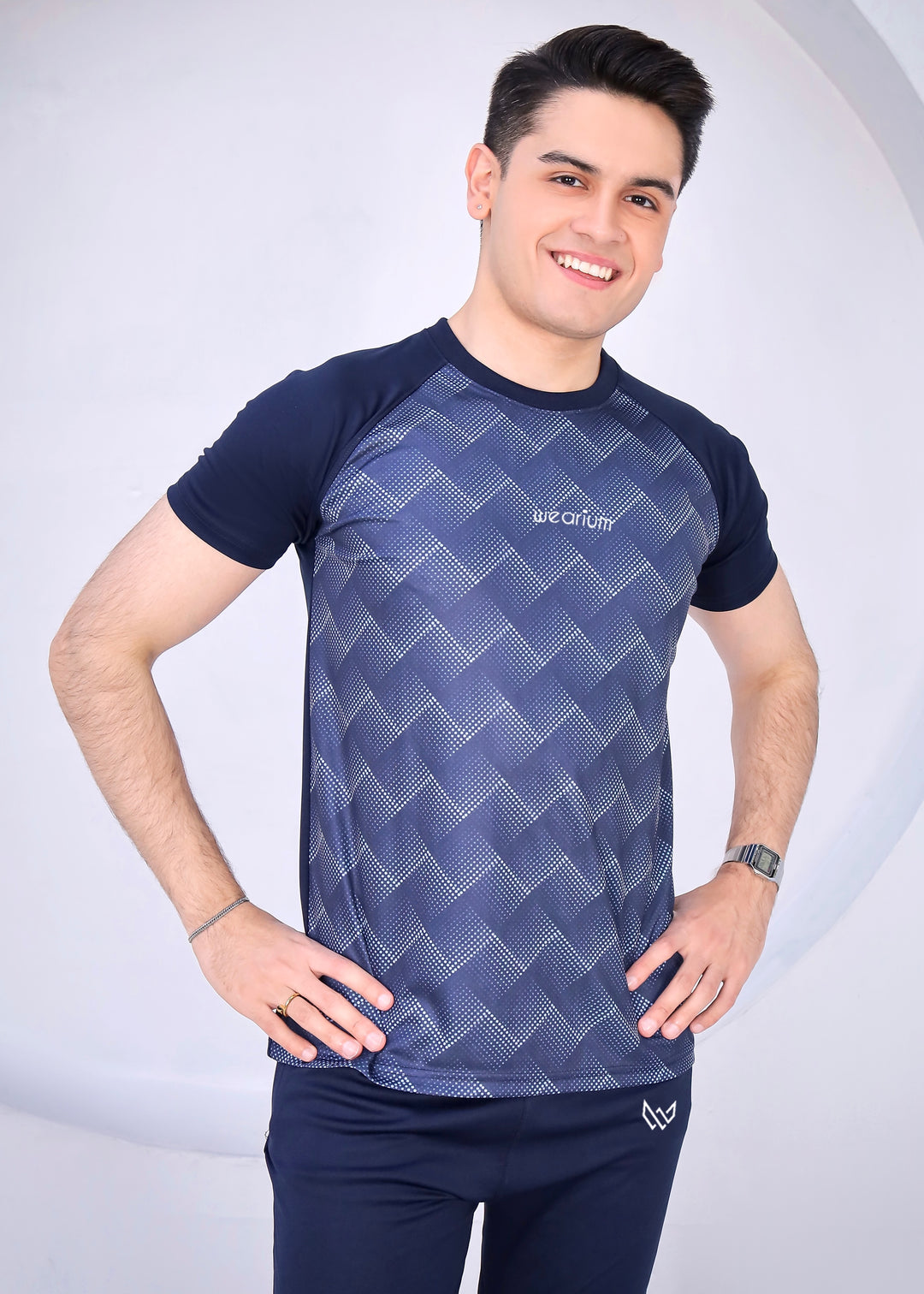 Navy Gradient - Dri-Fit Tracksuit