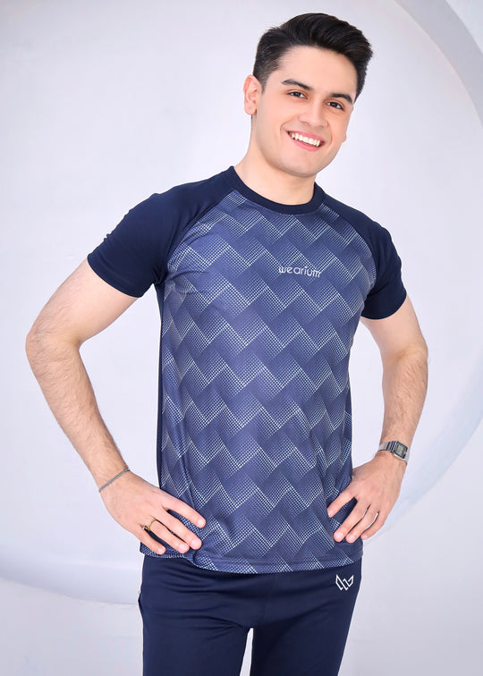 Navy Gradient - Dri-Fit Tracksuit