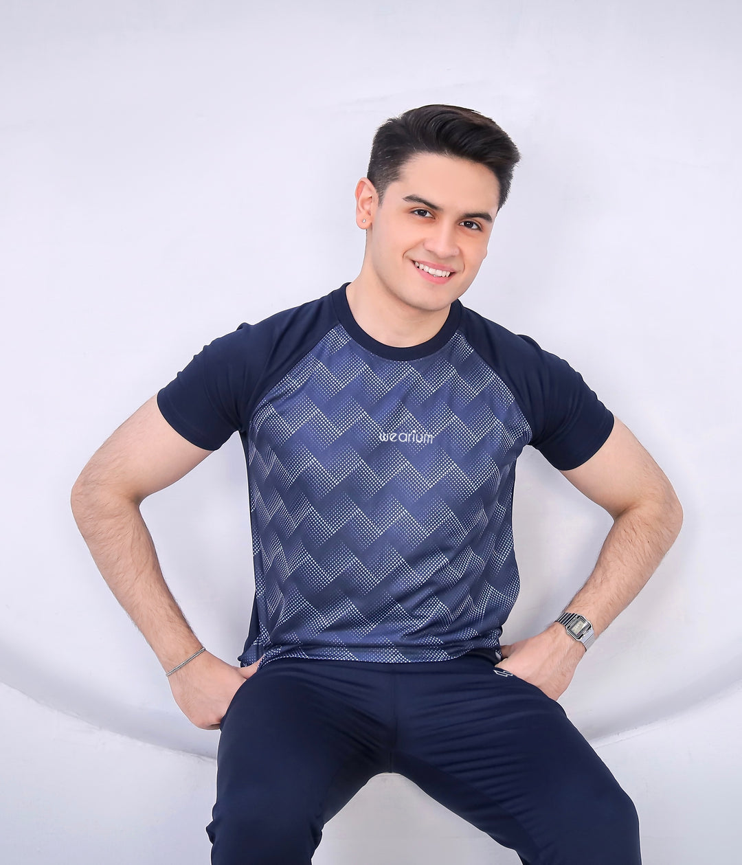 Navy Gradient - Dri-Fit Tracksuit