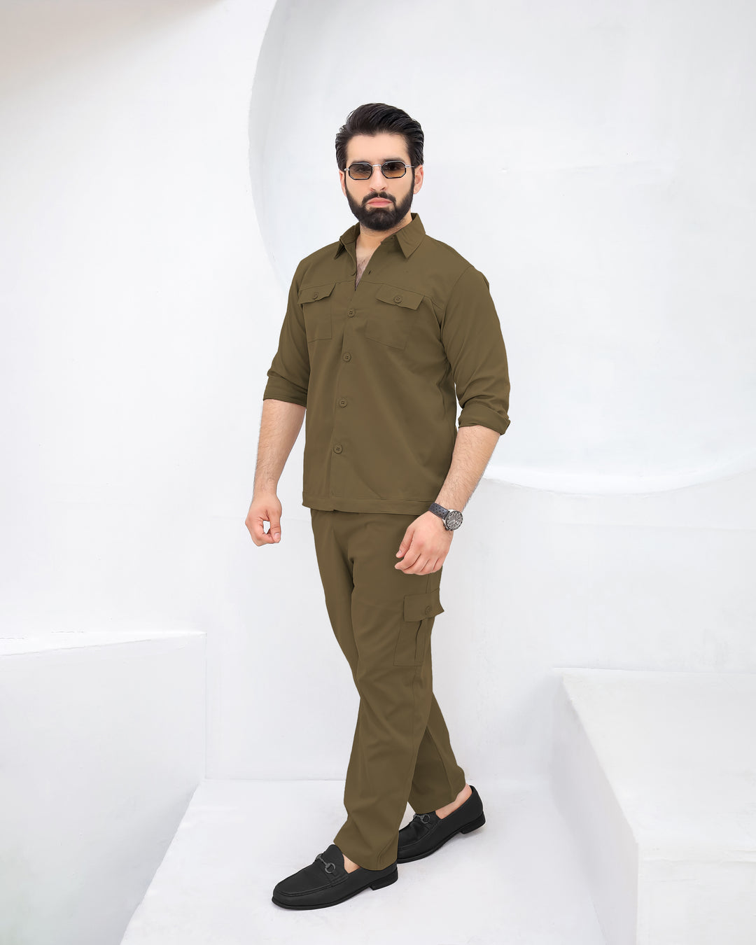 Nut Brown - Premium Safari Suit