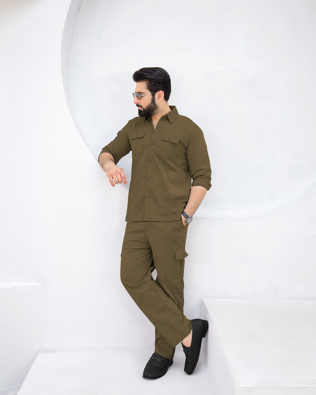 Nut Brown - Premium Safari Suit