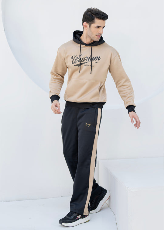Trademark 3.0 - Tan/Black DropShoulders TS