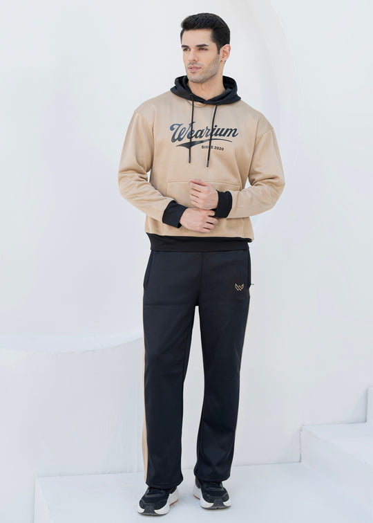 Trademark 3.0 - Tan/Black DropShoulders TS