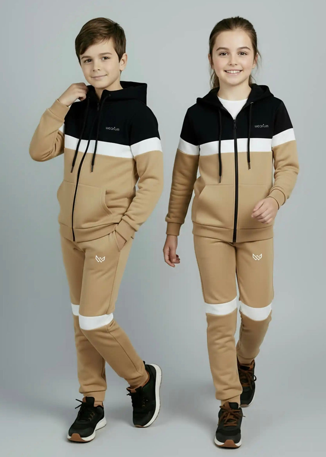 Colorblock - Kids Winter Tracksuit