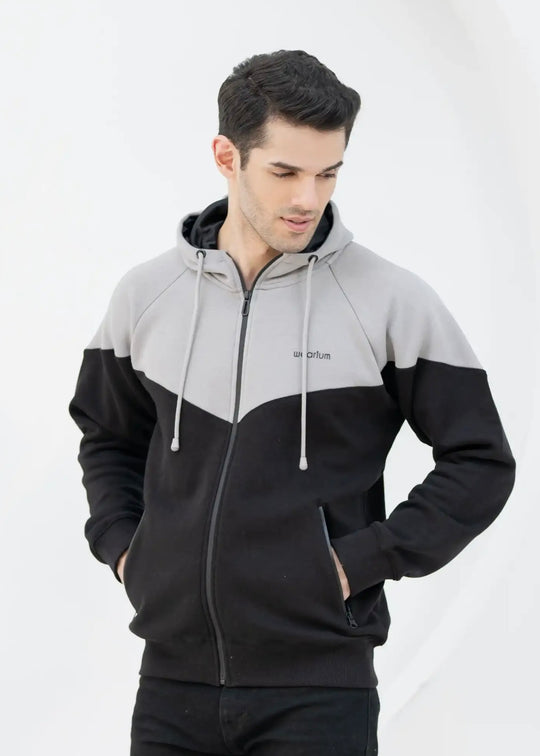 GreyEdge Oversized ZipUp - Premium Cotton Fleece