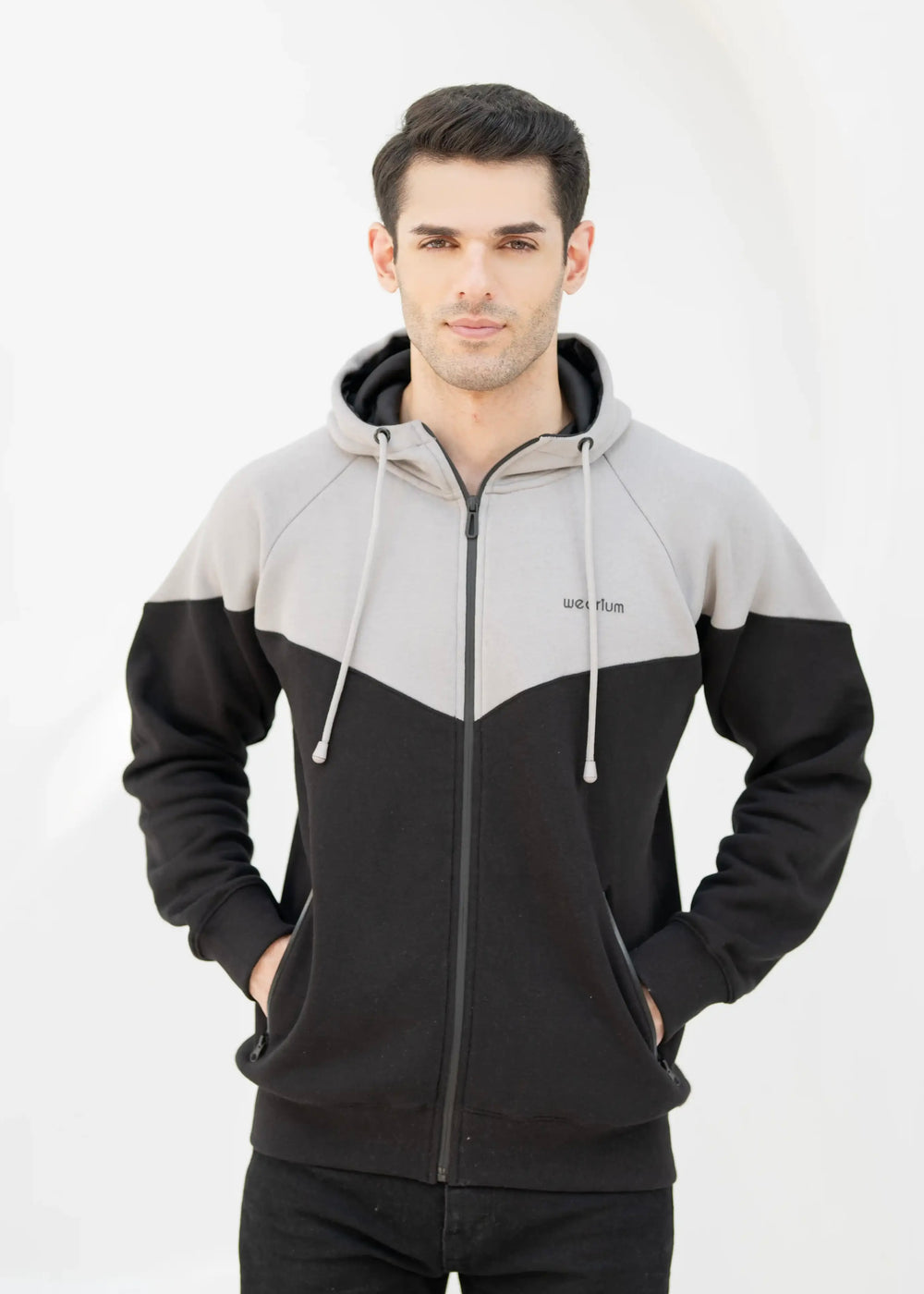 GreyEdge Oversized ZipUp - Premium Cotton Fleece