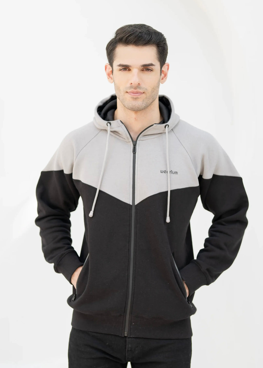 GreyEdge Oversized ZipUp - Premium Cotton Fleece