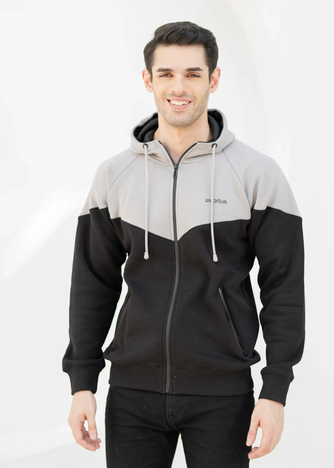 GreyEdge Oversized ZipUp - Premium Cotton Fleece