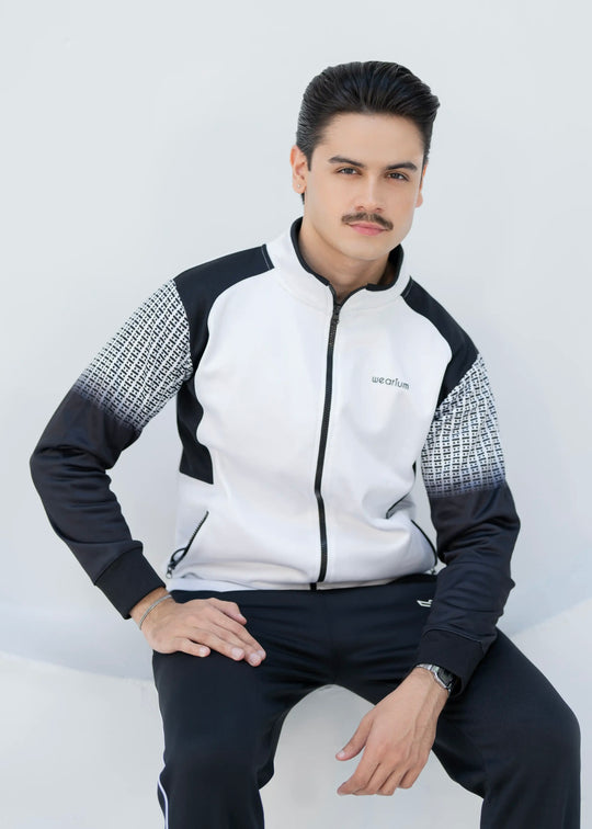 Gridrunner Winter - Black/White Tracksuit