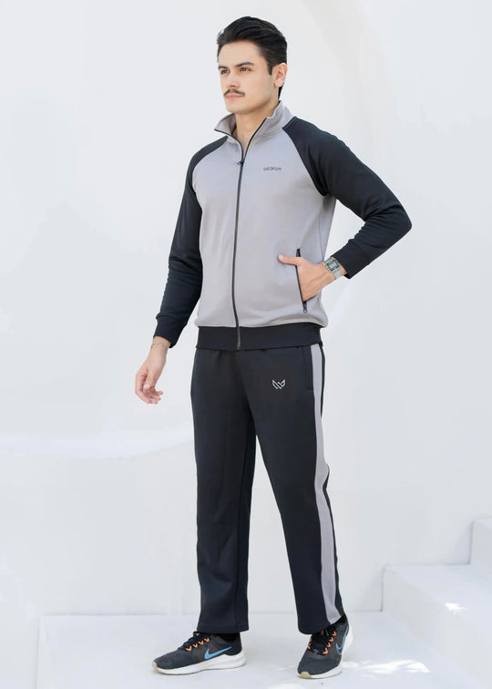 Tech-Fit Winter - Grey/Black Tracksuit