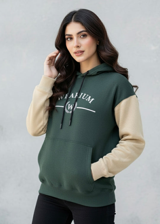 Symbolic Hoodie Women - Premium Cotton Fleece