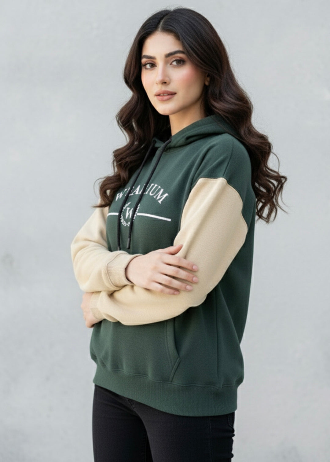Symbolic Hoodie Women - Premium Cotton Fleece