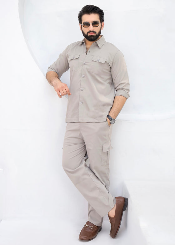 Classic Slate - Premium Safari Suit
