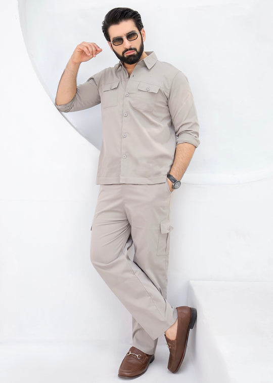 Classic Slate - Premium Safari Suit